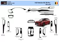 Ford Kuga III 2019-Up Interior WHZ Dashboard trim kit 28 Parts - 1 - Interior Dash Trim Kit Ford Kuga III 2019-Up Interior WHZ Dashboard trim kit 28 Parts - 1 - Interior Dash Trim Kit