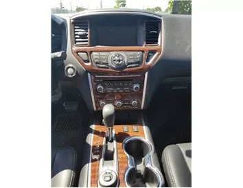 Nissan Pathfinder Patrol 2017-2021 Interior WHZ Dashboard trim kit 28 Parts