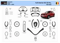Nissan Juke 2011-2017 3D Interior Dashboard Trim Kit Dash Trim Dekor 32-Parts - 1 - Interior Dash Trim Kit Nissan Juke 2011-2017 3D Interior Dashboard Trim Kit Dash Trim Dekor 32-Parts - 1 - Interior Dash Trim Kit