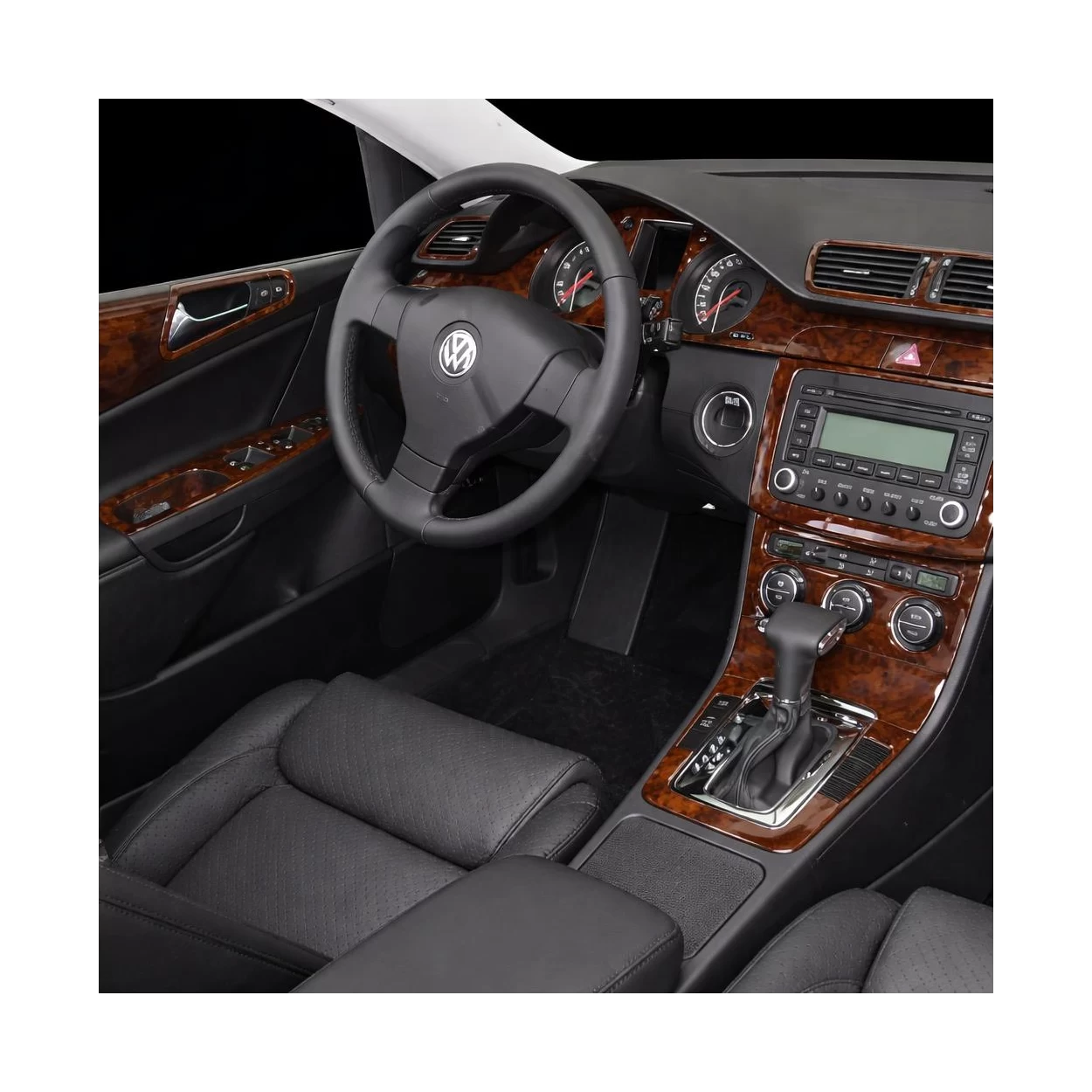 Volkswagen Passat 2006-2009 Manual Gearbox AC Controls, Basic Set Interior BD Dash Trim Kit