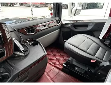 Scania NG-Series TopSleeper ab 2016 3D Interior Dashboard Trim Kit Dash Trim Dekor 24-Parts