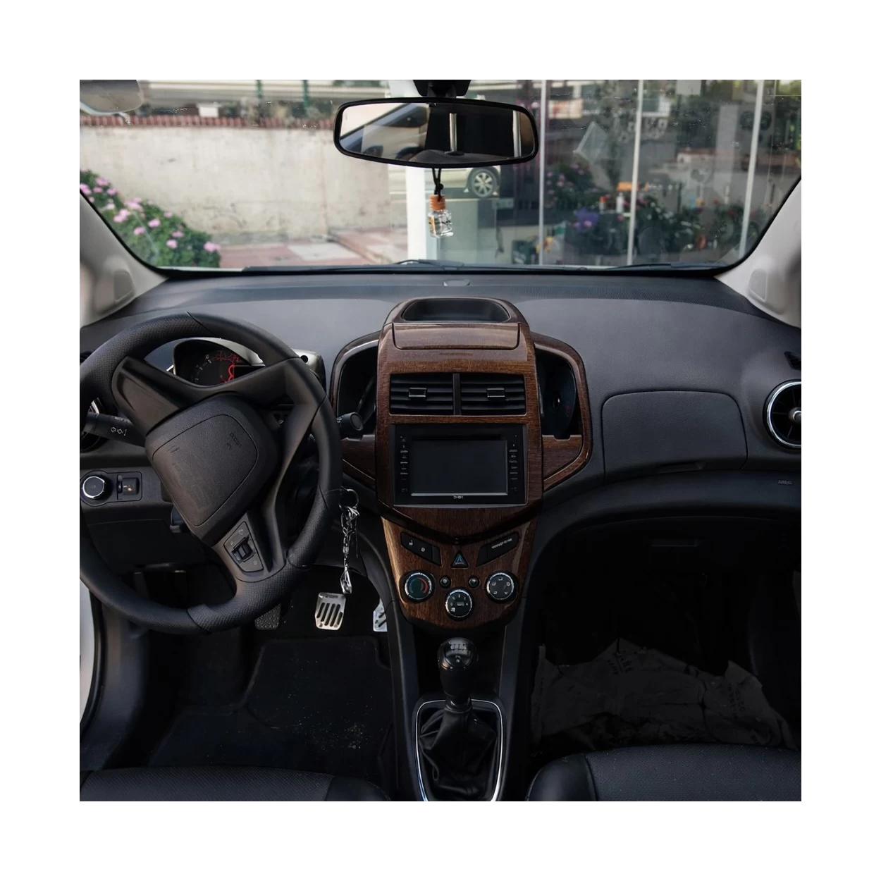 Chevrolet Aveo 2012 3D Interior Dashboard Trim Kit Dash Trim Dekor 14-Parts