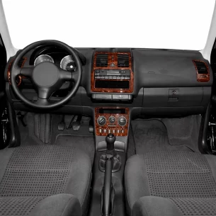 Volkswagen Polo 6N2 10.99-08 01 3D Interior Dashboard Trim Kit Dash Trim Dekor 16-Parts