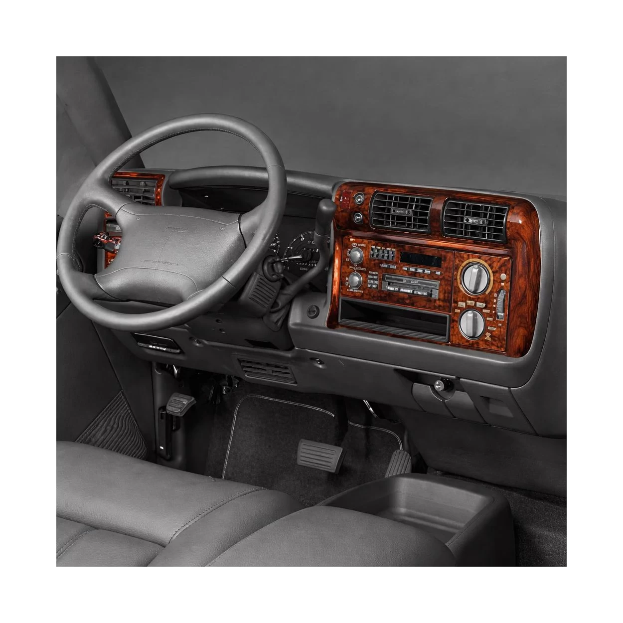 Chevrolet Blazer 01.1995 3D Interior Dashboard Trim Kit Dash Trim Dekor 17-Parts