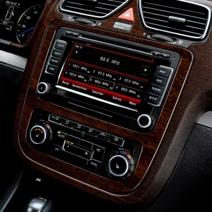 Volkswagen Polo V 6R 09.2009 3D Interior Dashboard Trim Kit Dash Trim Dekor 14-Parts