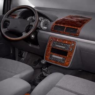 Volkswagen Sharan 04.00-12.09 3D Interior Dashboard Trim Kit Dash Trim Dekor 24-Parts