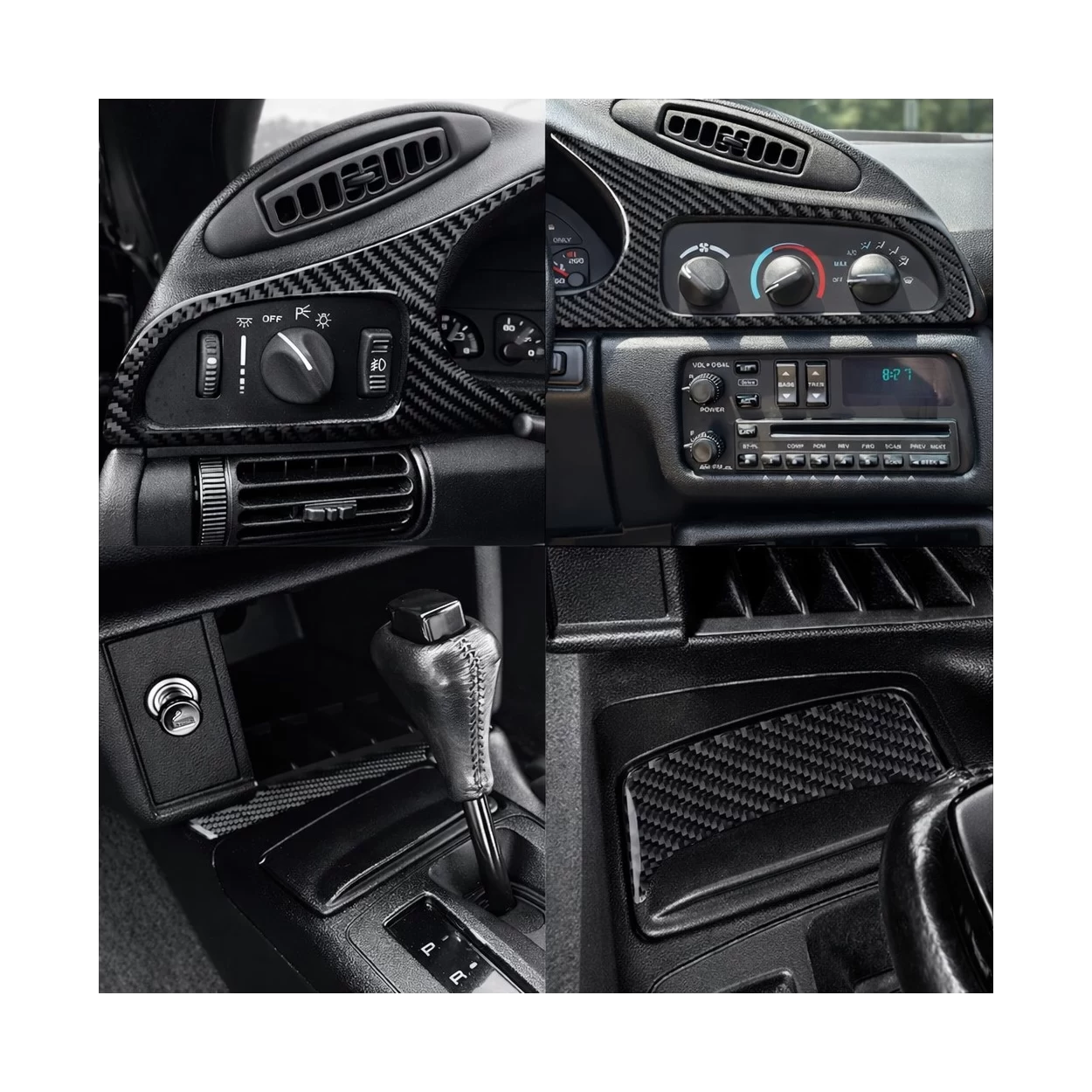 Chevrolet Camaro 1994-1996 Automatic Gearbox, 9 Parts set Interior BD Dash Trim Kit