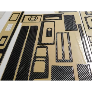 Volkswagen Touareg 2004-2010 3D Interior Dashboard Trim Kit Dash Trim Dekor 72-Parts