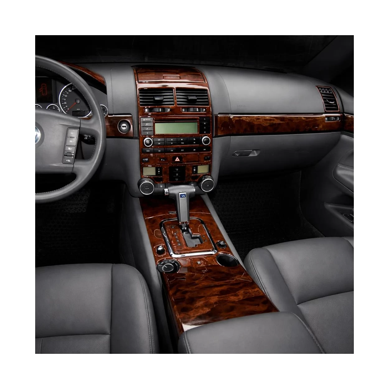 Volkswagen Touareg 2004-UP Full Set, Without NAVI Interior BD Dash Trim Kit