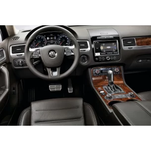 Volkswagen Touareg 2011-2017 3D Interior Dashboard Trim Kit Dash Trim Dekor 35-Parts