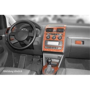 Volkswagen Touran 01.03-12.09 3D Interior Dashboard Trim Kit Dash Trim Dekor 11-Parts