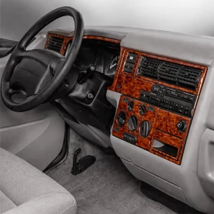 Volkswagen Transporter T4 01.96-08.98 3D Interior Dashboard Trim Kit Dash Trim Dekor 20-Parts