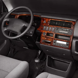 Volkswagen Transporter T4 09.98-07.03 3D Interior Dashboard Trim Kit Dash Trim Dekor 18-Parts