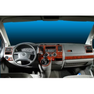 Volkswagen Transporter T5 08.03-08.09 3D Interior Dashboard Trim Kit Dash Trim Dekor 29-Parts