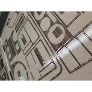 Volkswagen Transporter T5 08.03-08.09 3D Interior Dashboard Trim Kit Dash Trim Dekor 29-Parts