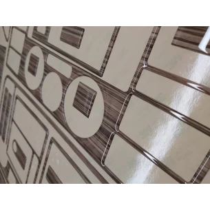 Volkswagen Transporter T5 08.03-08.09 3D Interior Dashboard Trim Kit Dash Trim Dekor 29-Parts