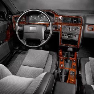 Volvo 850 10.91-08.93 3D Interior Dashboard Trim Kit Dash Trim Dekor 19-Parts