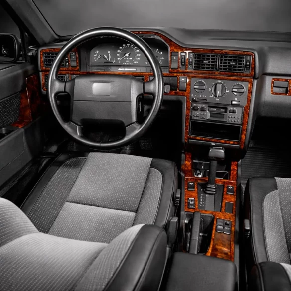 Volvo 850 10.91-08.93 3D Interior Dashboard Trim Kit Dash Trim Dekor 19-Parts