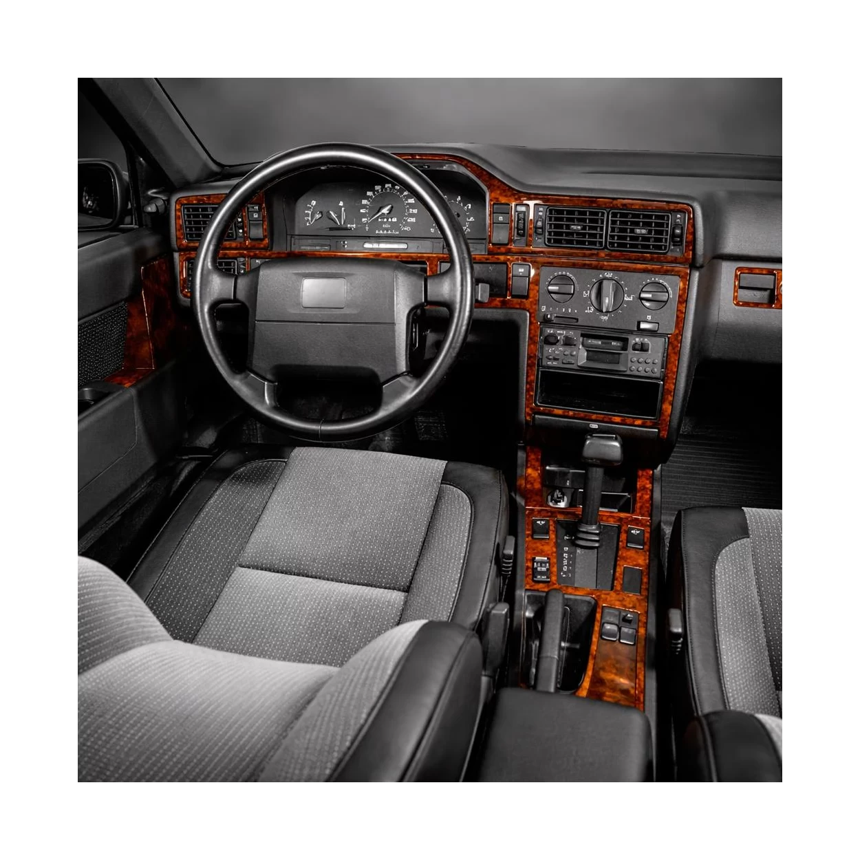 Volvo 850 10.91-08.93 3D Interior Dashboard Trim Kit Dash Trim Dekor 19-Parts