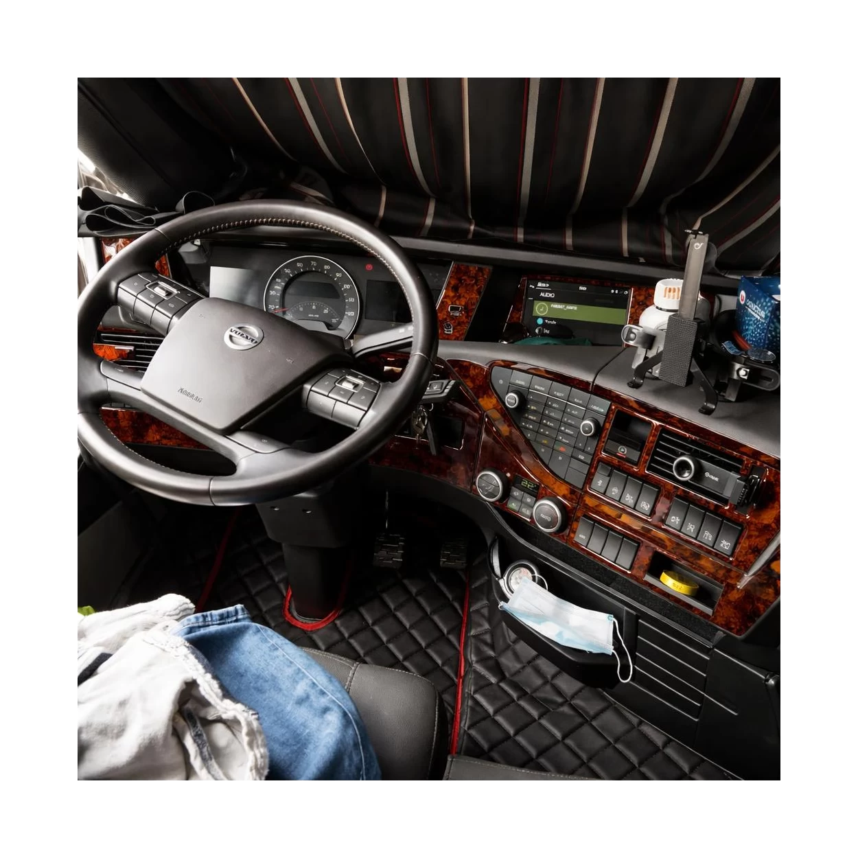 Volvo FH Version 4 01.2013 3D Interior Dashboard Trim Kit Dash Trim Dekor 11-Parts