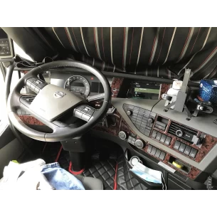 Volvo FH Version 4 01.2013 3D Interior Dashboard Trim Kit Dash Trim Dekor 11-Parts