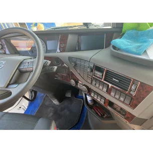 Volvo FH Version 4 01.2013 3D Interior Dashboard Trim Kit Dash Trim Dekor 11-Parts