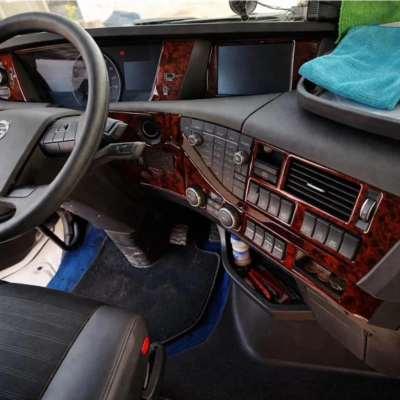 Volvo FH Version 5 ab 2020 XL XXL 3D Interior Dashboard Trim Kit Dash Trim Dekor 23-Parts