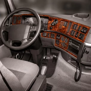 Volvo FH12 FH16 FM Vers 04.02-12.12 3D Interior Dashboard Trim Kit Dash Trim Dekor 23-Parts