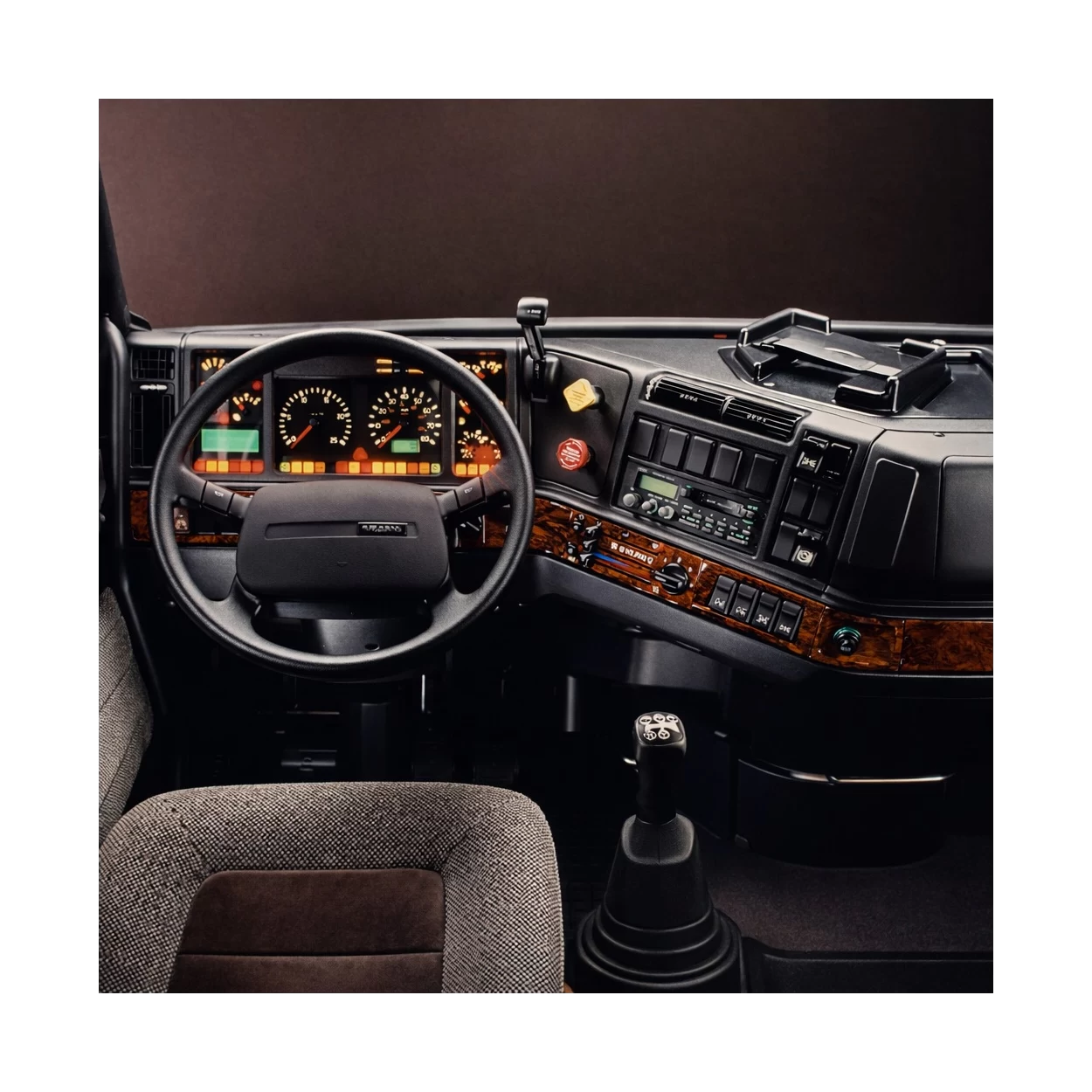 Volvo FH12/FH16-ab 12.93 3D Interior Dashboard Trim Kit Dash Trim Dekor 13-Parts