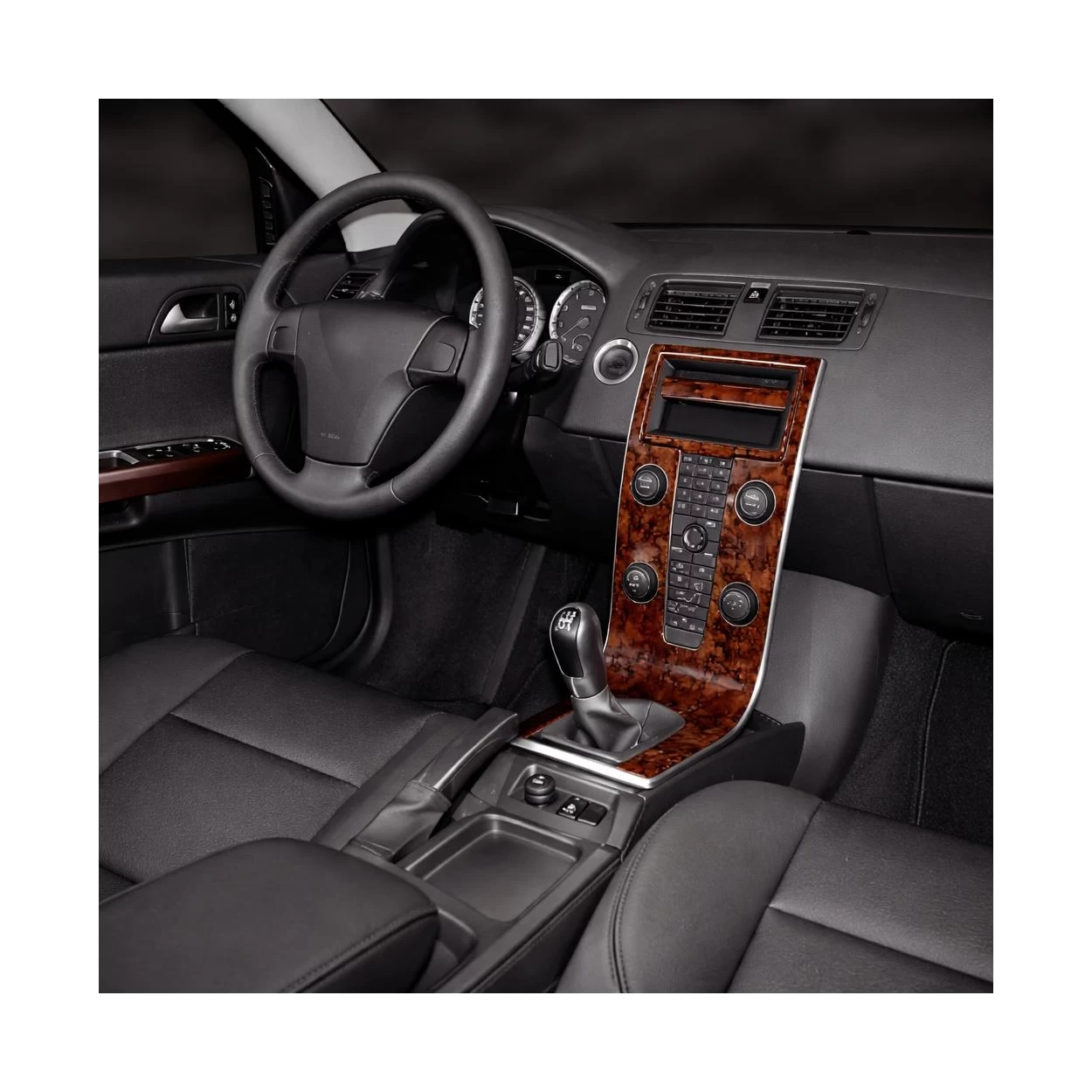 Volvo S 40-V 50-C 30 06.2003 3D Interior Dashboard Trim Kit Dash Trim Dekor 13-Parts