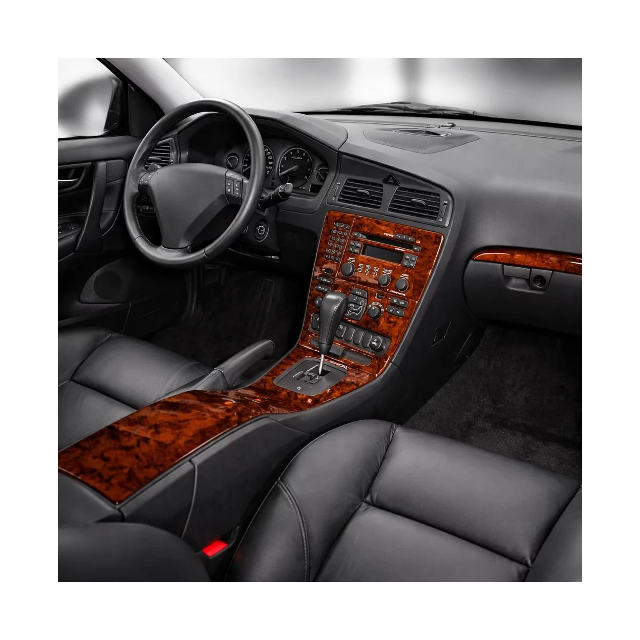 Volvo S 60 08.00-04.05 3D Interior Dashboard Trim Kit Dash Trim Dekor 10-Parts