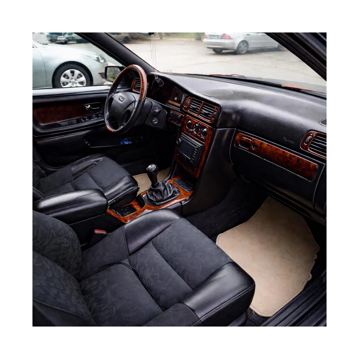 Volvo S 70-V 70 02.97-12.99 3D Interior Dashboard Trim Kit Dash Trim Dekor 13-Parts