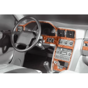 Volvo S 90-V 90 12.96-03.98 3D Interior Dashboard Trim Kit Dash Trim Dekor 17-Parts