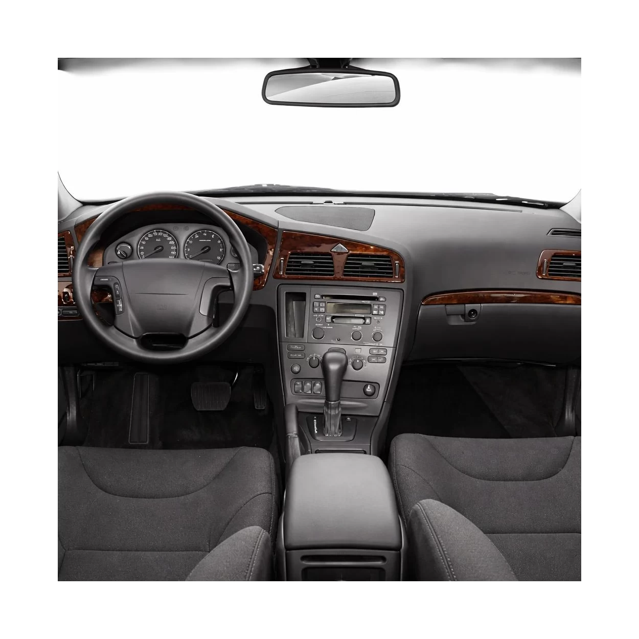 Volvo V 70 01.00-04.05 3D Interior Dashboard Trim Kit Dash Trim Dekor 6-Parts