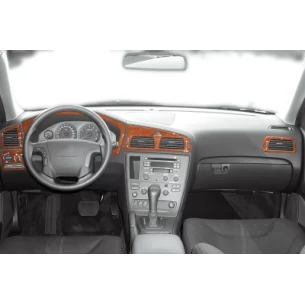 Volvo V 70 01.00-04.05 3D Interior Dashboard Trim Kit Dash Trim Dekor 6-Parts