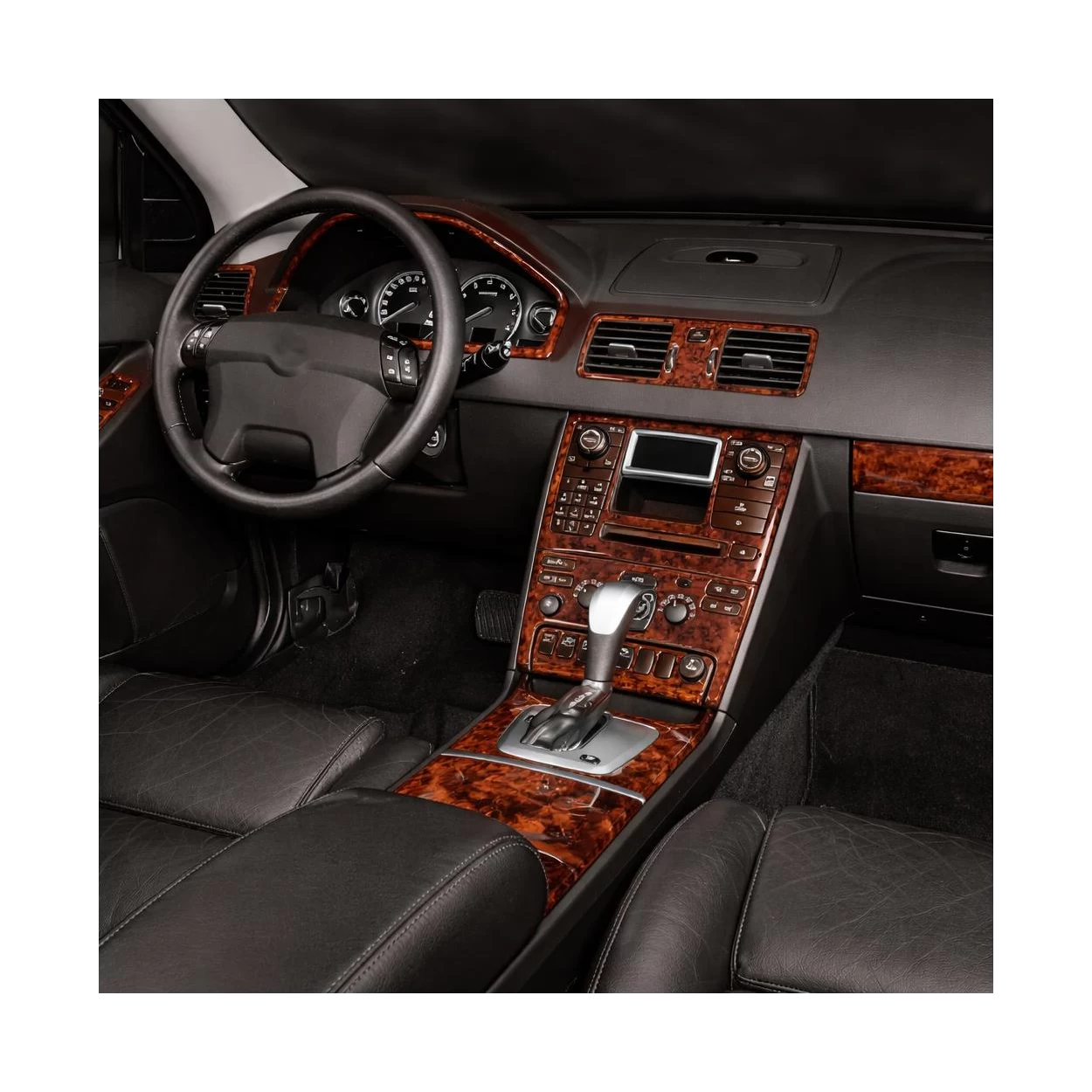 Volvo XC 90 07.2002 3D Interior Dashboard Trim Kit Dash Trim Dekor 13-Parts