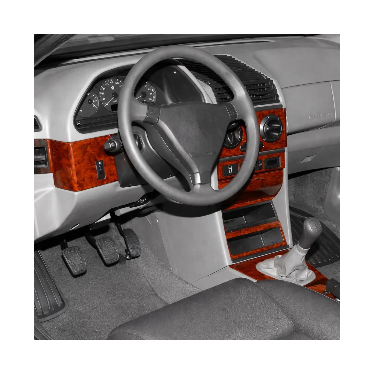 Alfa Romeo 155 1992 3D Interior Dashboard Trim Kit Dash Trim Dekor 26-Parts