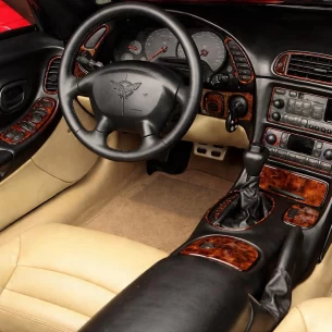 Chevrolet Corvette 09.1997 3D Interior Dashboard Trim Kit Dash Trim Dekor 13-Parts