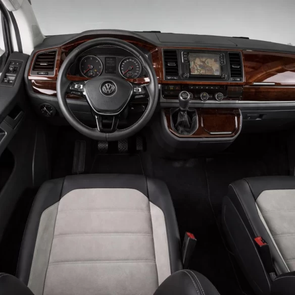 Volkswagen Transporter T6 2016 3D Interior Dashboard Trim Kit Dash Trim Dekor 20-Parts