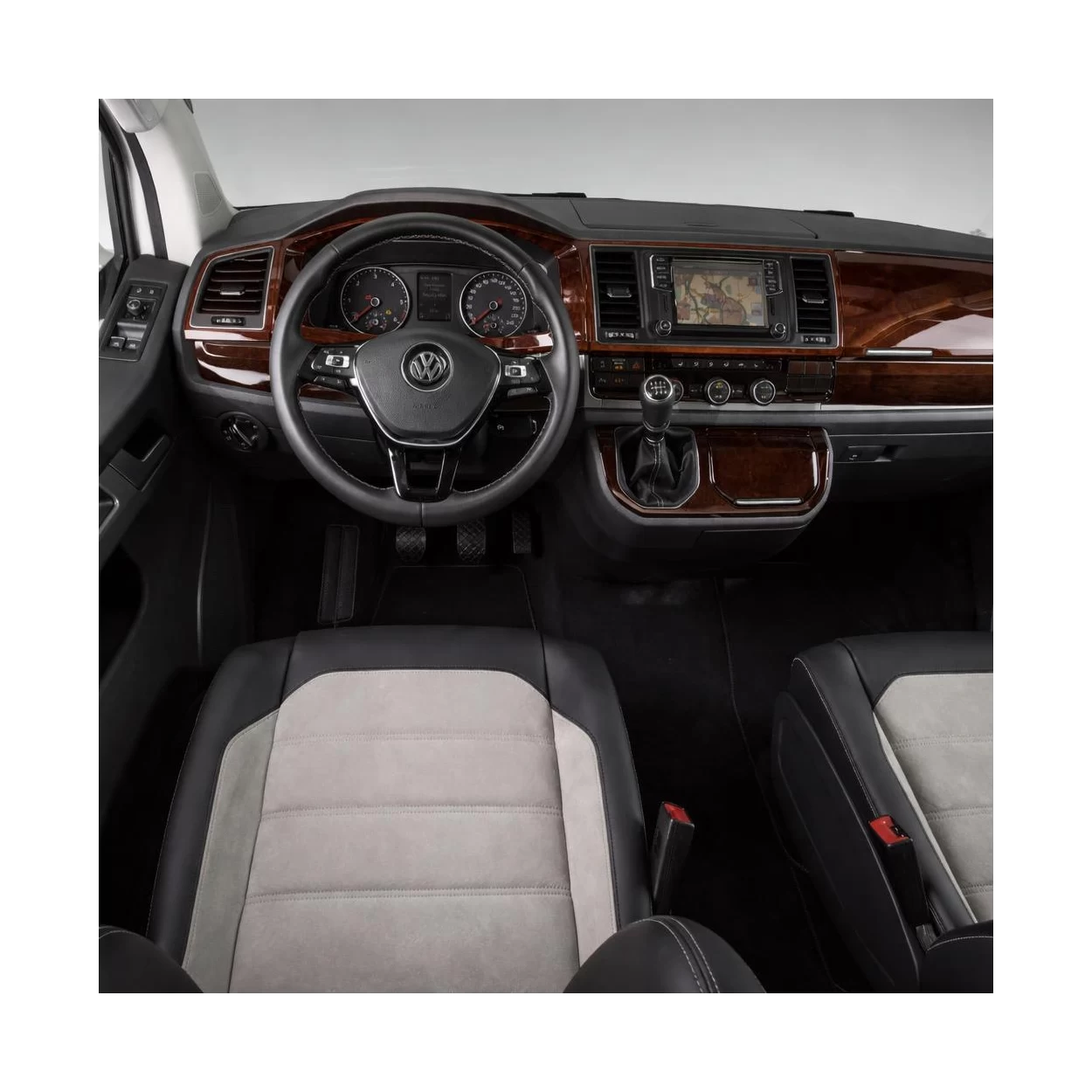 Volkswagen Transporter T6 2016 3D Interior Dashboard Trim Kit Dash Trim Dekor 20-Parts