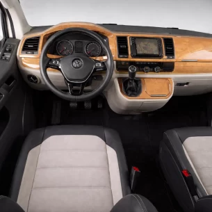 Volkswagen Transporter T6 2016 3D Interior Dashboard Trim Kit Dash Trim Dekor 20-Parts