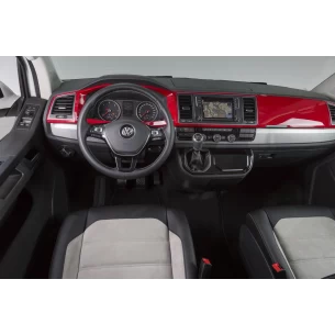 Volkswagen Transporter T6 2016 3D Interior Dashboard Trim Kit Dash Trim Dekor 20-Parts