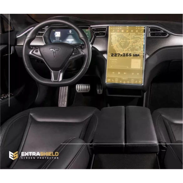 Tesla Model S 2012 - Present Multimedia 17" ExtraShield Screeen Protector