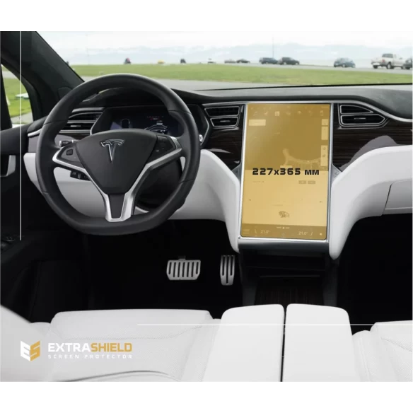 Tesla Model X 2015 - Present Multimedia 17" ExtraShield Screeen Protector