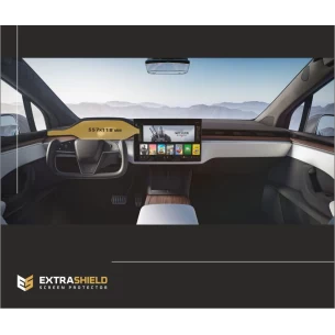 Tesla Model X 2021 - Present Digital Speedometer ExtraShield Screeen Protector