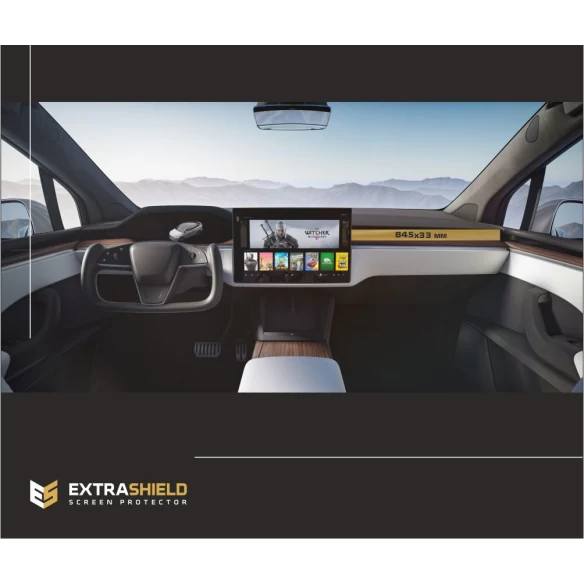 Tesla Model X 2021 - Present Multimedia passenger ExtraShield Screeen Protector