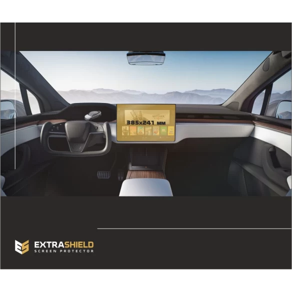 Tesla Model X 2021 - Present Multimedia 17" ExtraShield Screeen Protector