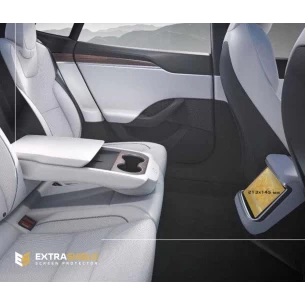 Tesla Model X 2021 - Present Rear climate control ExtraShield Screeen Protector