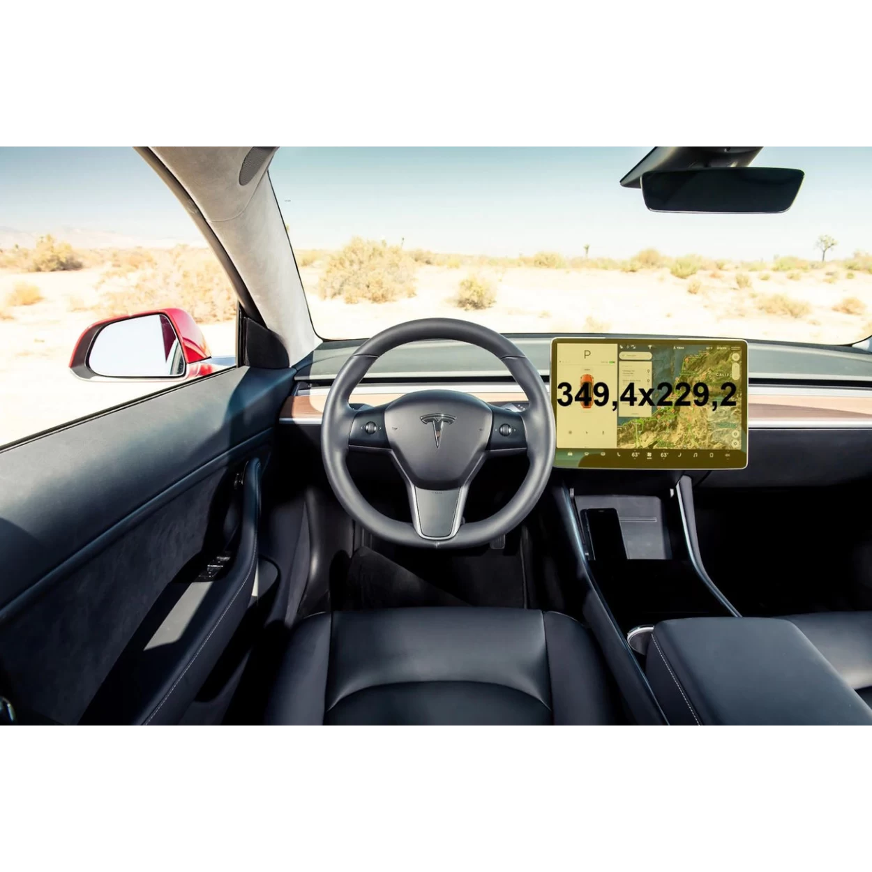 Tesla Model Y 2019 - Present Multimedia 15" ExtraShield Screeen Protector