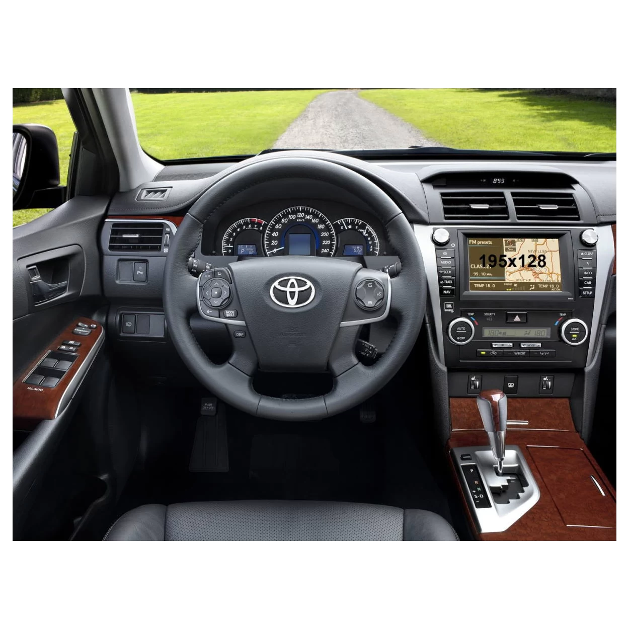 Toyota Camry VI (XV50/XV55) 2012 - Present Multimedia 8" ExtraShield Screeen Protector